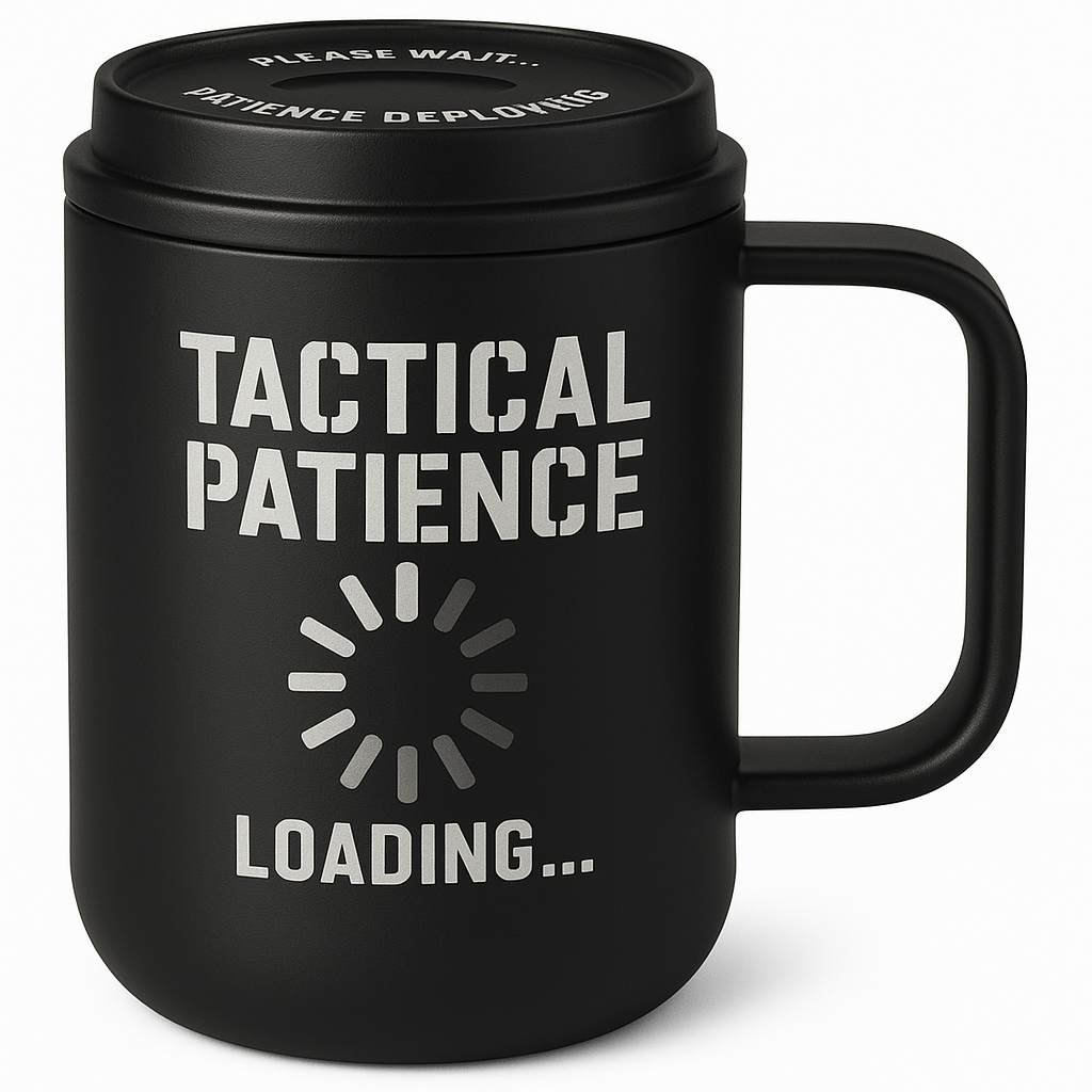 Tactical Patience Loading SWO Fuel Mug